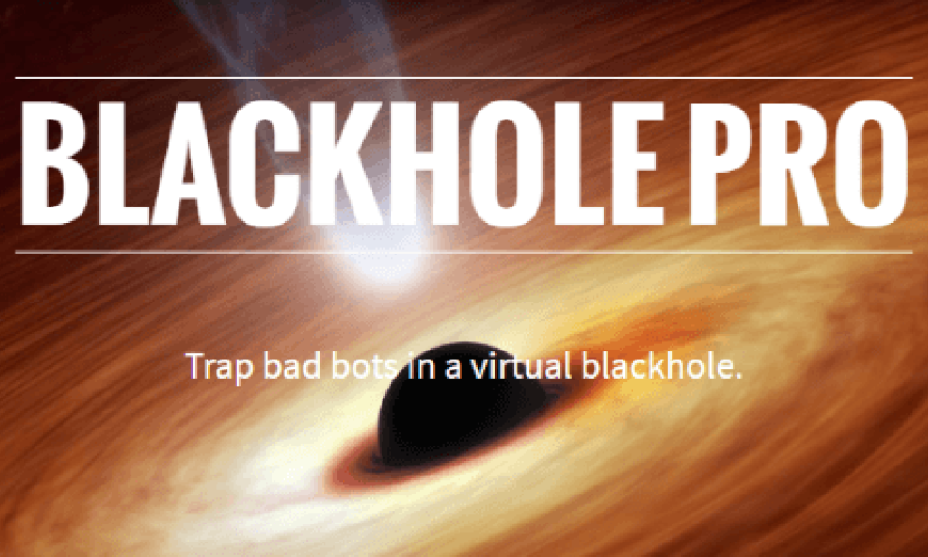 Blackhole Pro v3.3 – Trap Bad Bots In a Virtual Blackhole WordPress Plugin