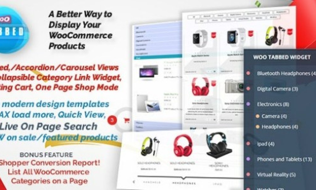 WooCommerce Tabbed Category Product Listing Pro v9.9.7 – WordPress Plugin