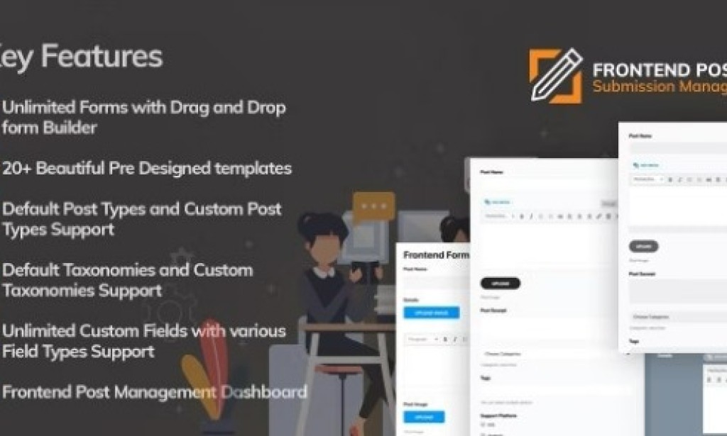 Frontend Post Submission Manager v1.3.9 – WordPress Plugin