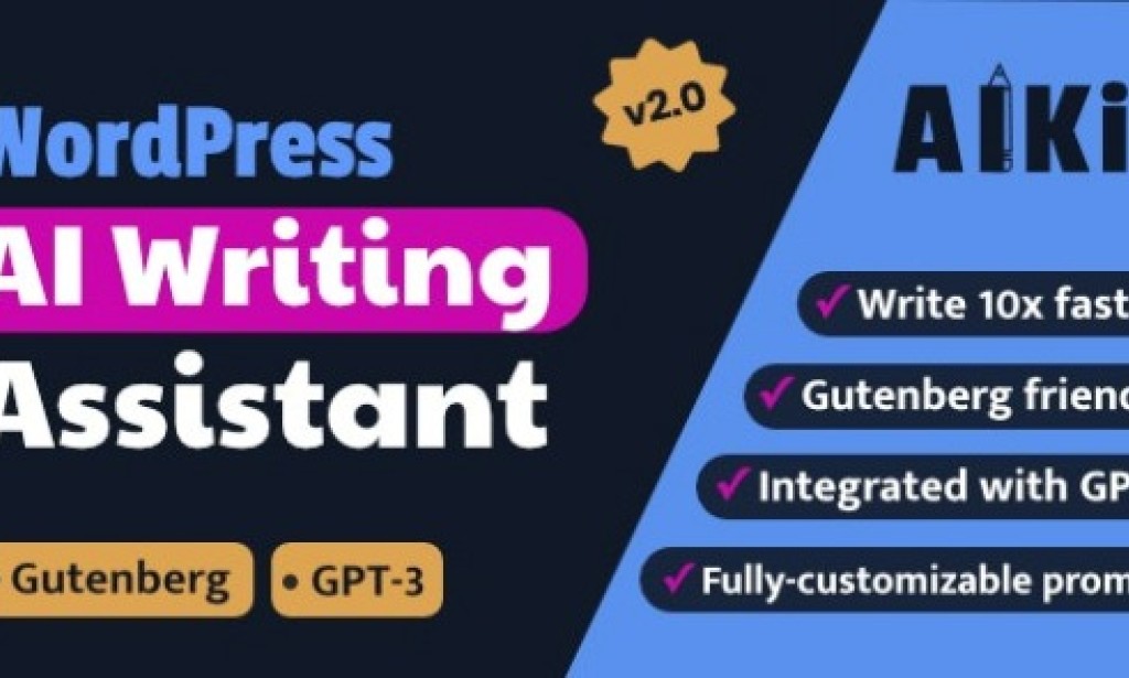AIKit v3.8.0 – WordPress AI Writing Assistant / OpenAI GPT-3 WordPress Plugin