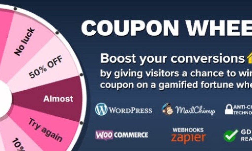 Coupon Wheel v3.5.4 – WooCommerce and WordPress Plugin