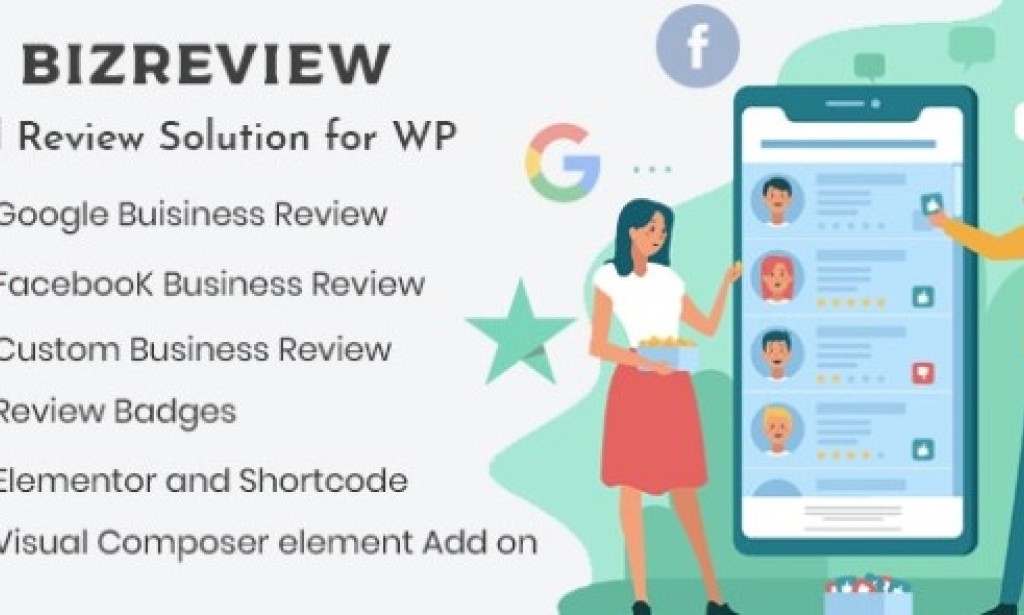 BIZREVIEW v2.6.0 – Business Review WordPress Plugin Free