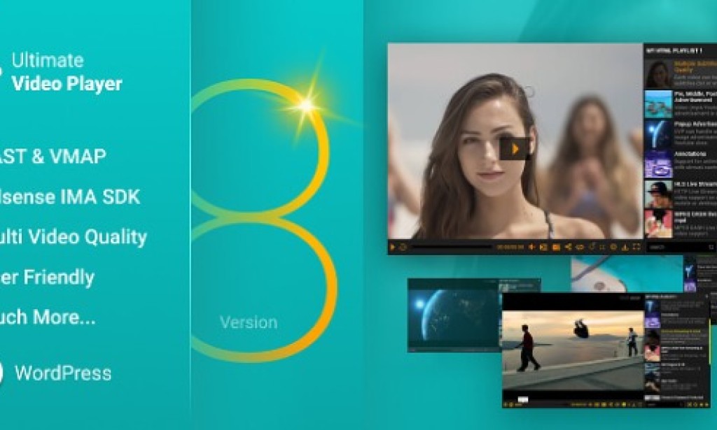 Ultimate Video Player WordPress Plugin v8.5 Free