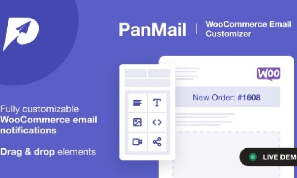 PanMail v1.1.0 – WooCommerce Email Customizer Plugin