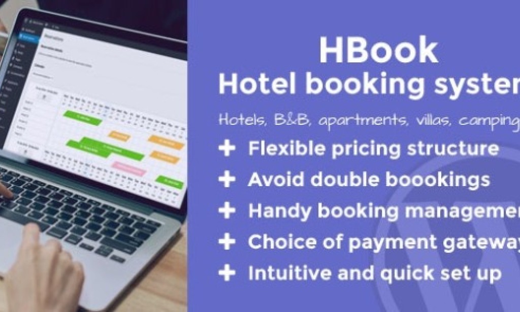 HBook v2.0.9 – Hotel Booking System – WordPress Plugin Free