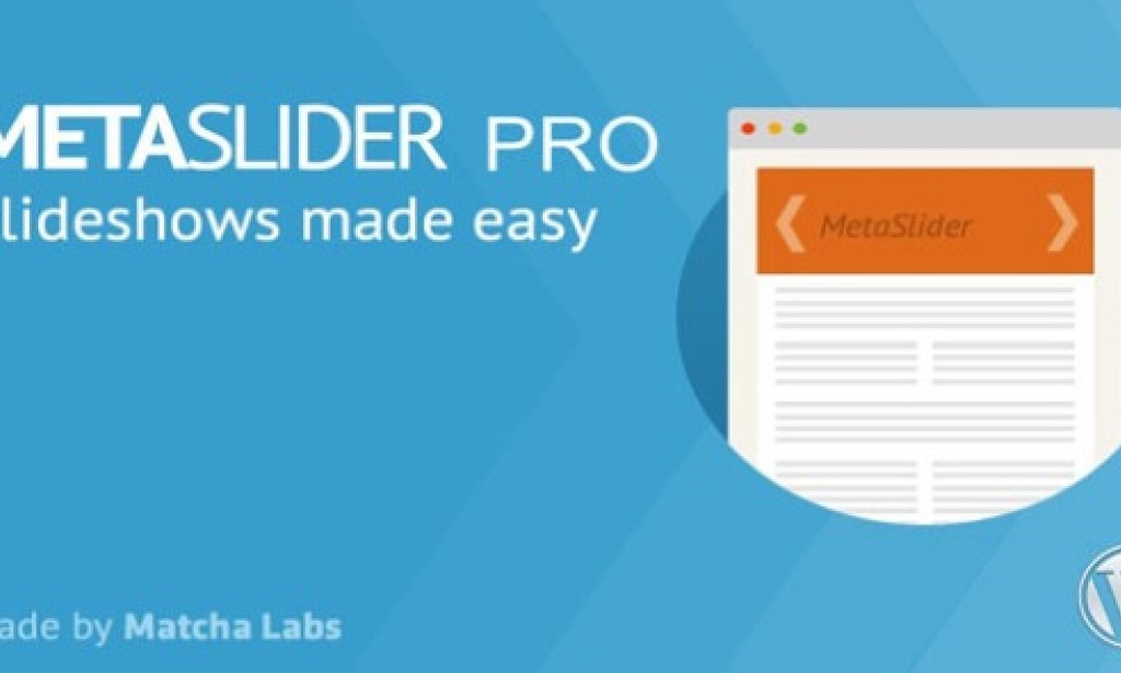 MetaSlider Pro v2.18.8 – WordPress Slideshow Plugin