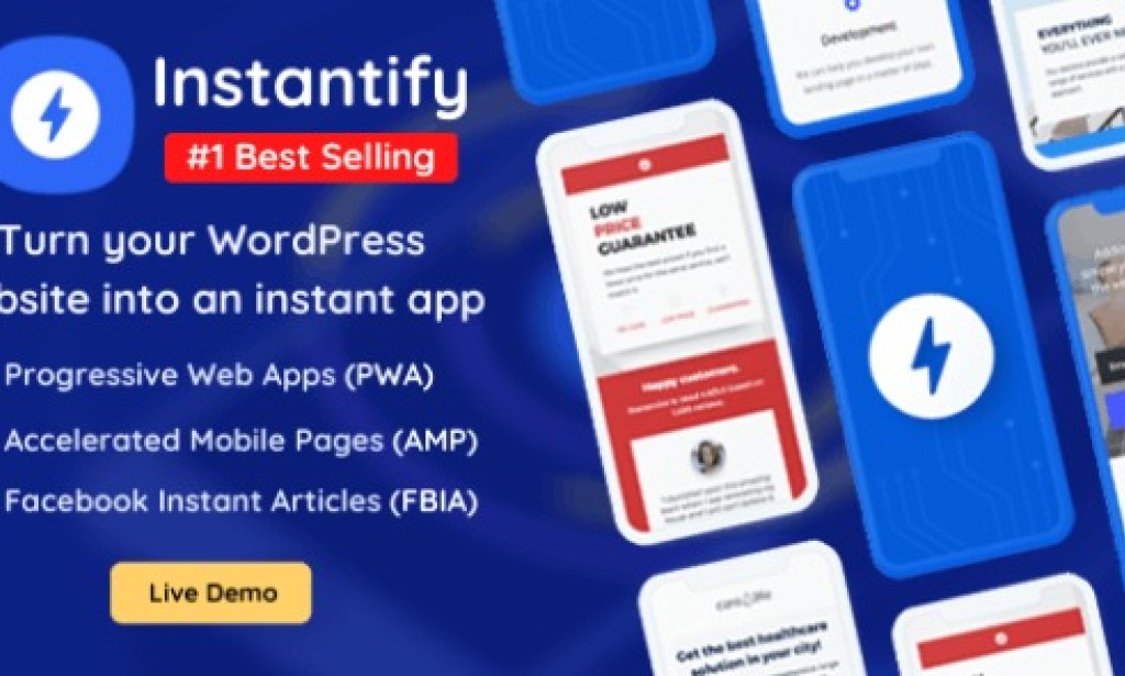Instantify v6.6 – PWA & Google AMP & Instant Articles for WordPress Plugin