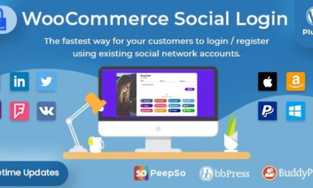 Social Login v2.3.10 – WordPress / WooCommerce Plugin Free