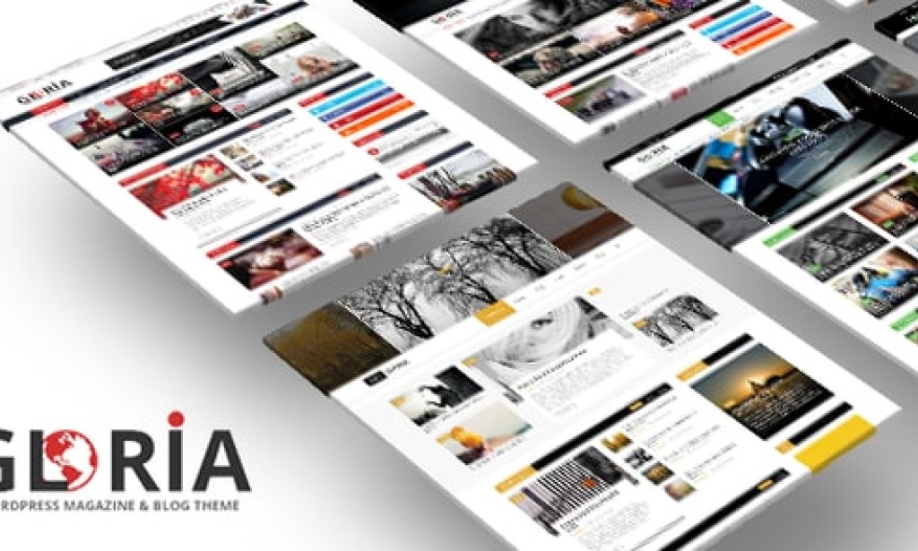 Gloria v2.4 – Multiple Concepts Blog Magazine WordPress Theme