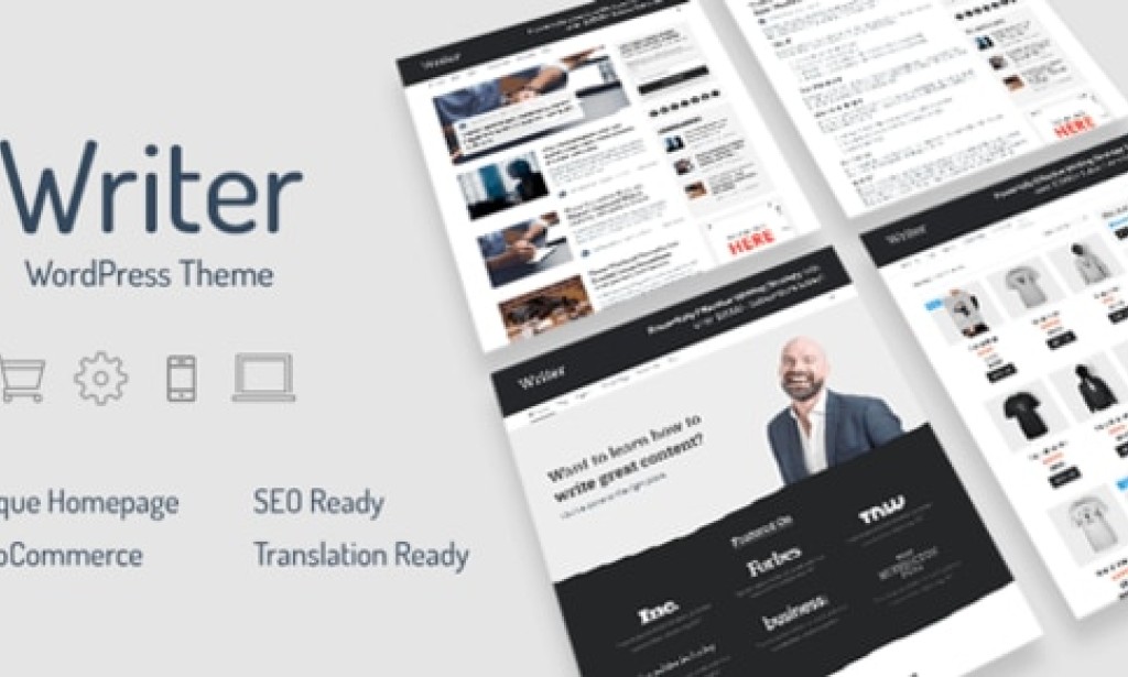Writer v1.2 – Professional WordPress Theme for Writers
