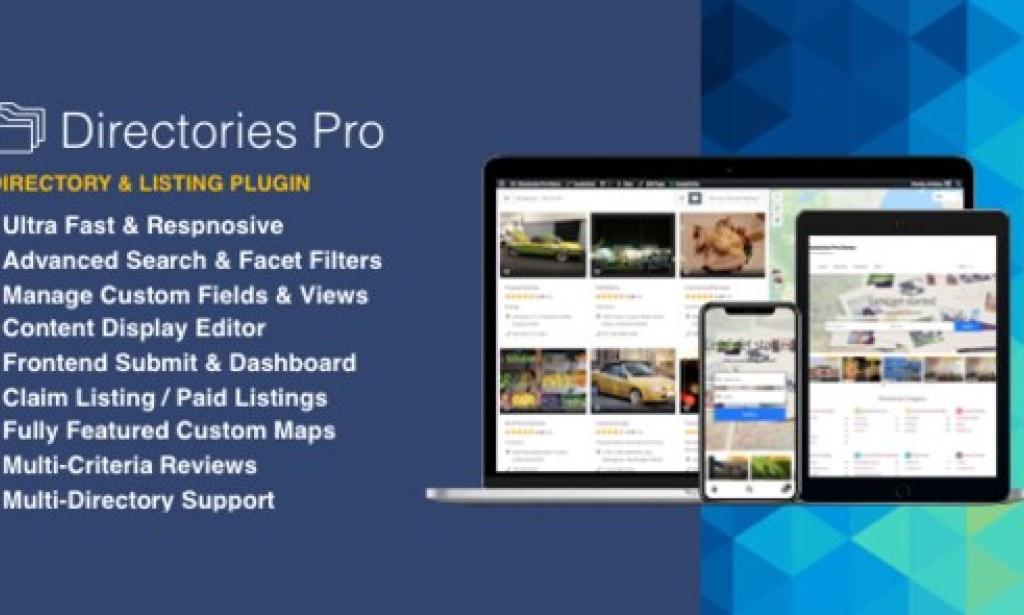 Directories Pro v2.0.4 Nulled – Directory Plugin for WordPress + Addons