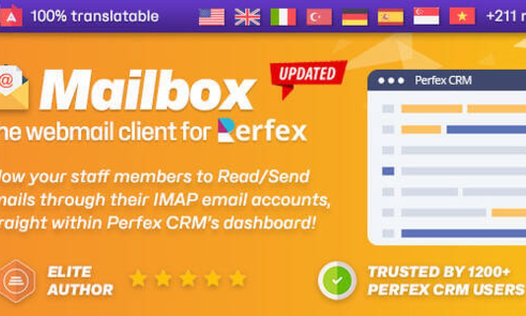 Mailbox v2.1.7 – Webmail Client & Email Automation Module for Perfex CRM