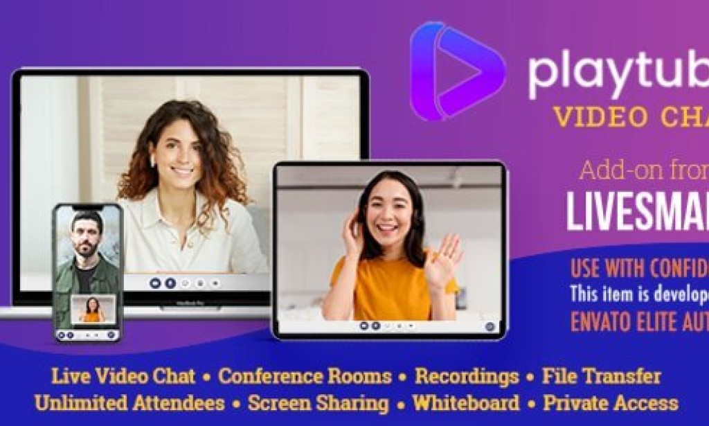 PlayTube Video Chat and Streaming Add-on from LiveSmart v1.0.5