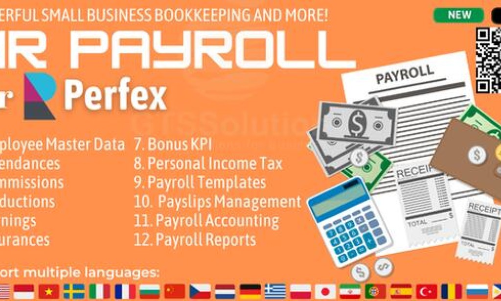 HR Payroll Module for Perfex CRM v1.0.9 – Addon