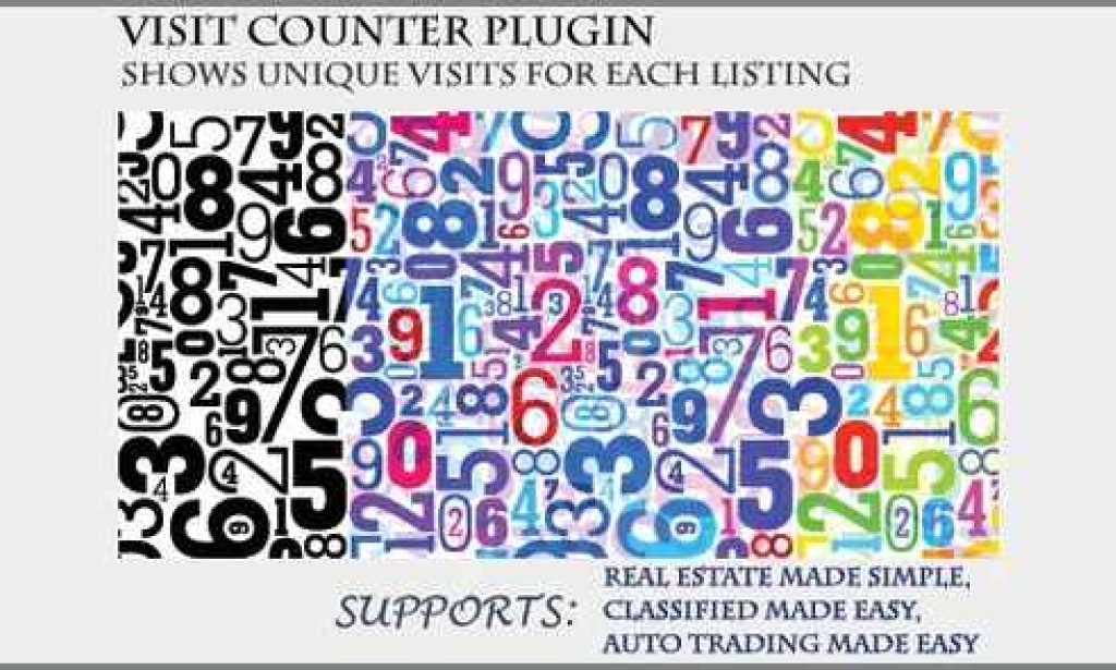 Visit Counter – Classifieds Plugin