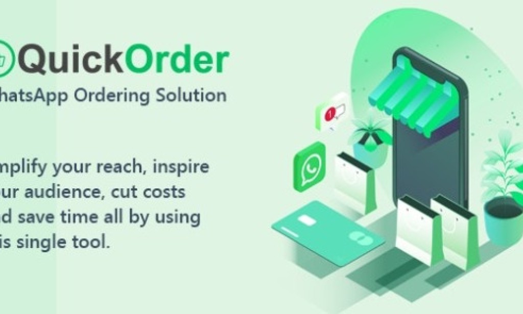 QuickOrder v1.0 – WhatsApp Ordering Addon for QuickQR