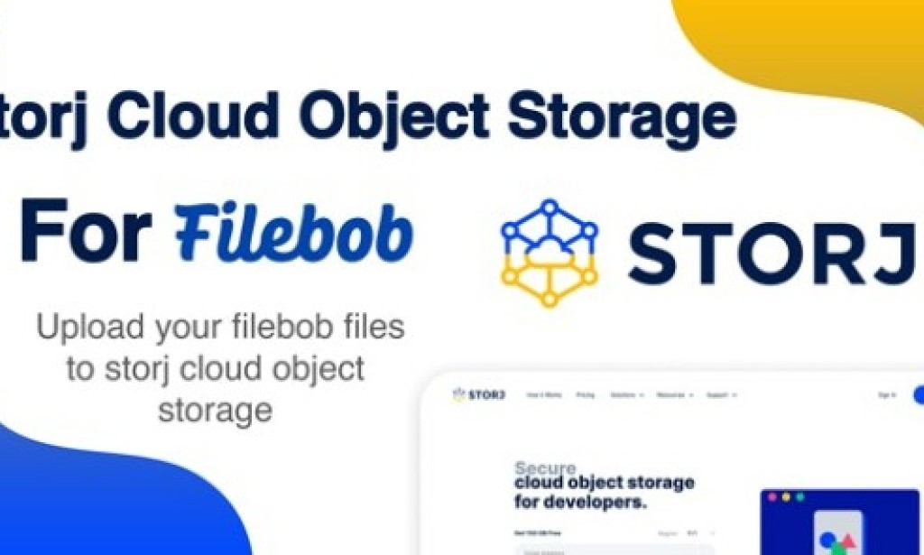 Storj Cloud Object Storage Add-on For Filebob v1.0 – Module