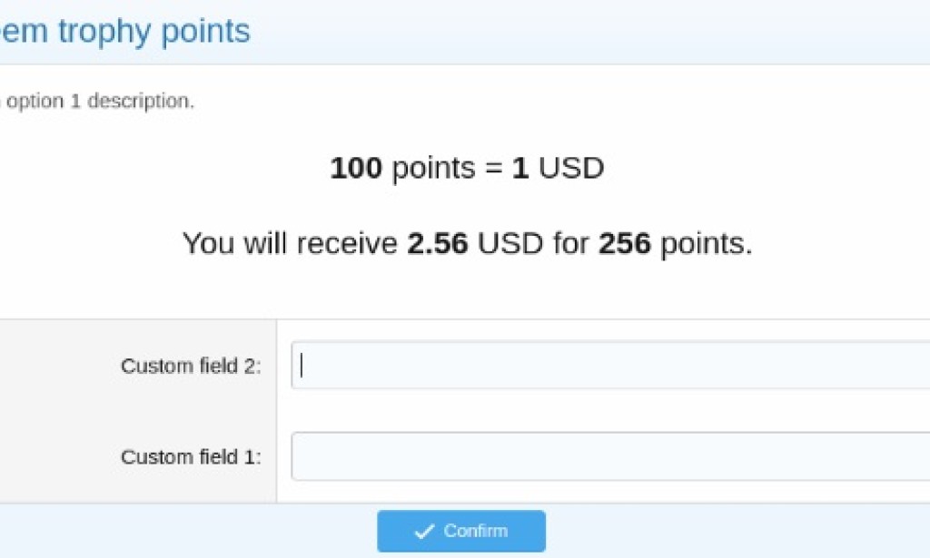 XenForo Point Redeem v1.0.3 Addon