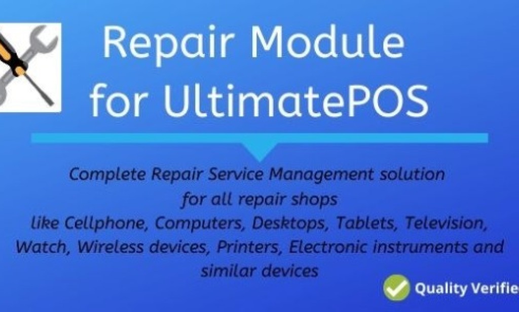 Advance Repair Module for UltimatePOS v1.7 Nulled with SaaS Compatible Addon