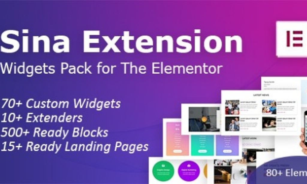 SEFE v1.10.3 – Sina Extension for Elementor Addon