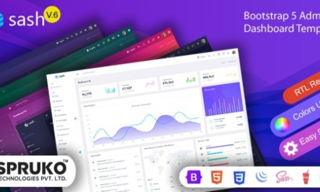 Sash v12 – Bootstrap 5 Admin & Dashboard Template Free