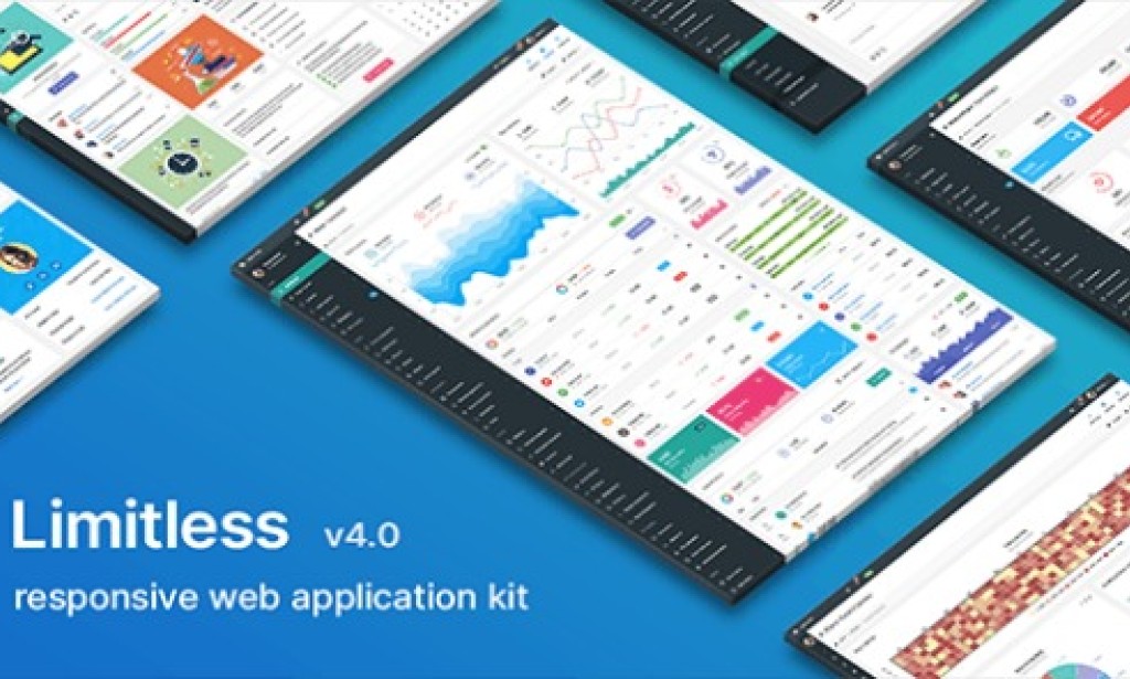 Limitless v4.0 – Responsive Web Application Kit Free