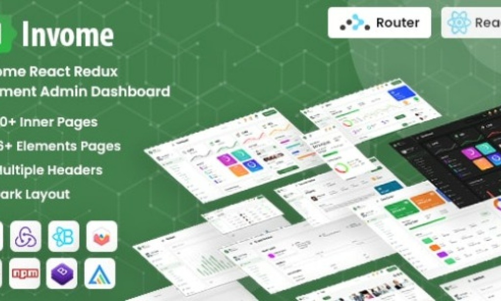 Invome v1.0 – React Redux Invoicing Admin Dashboard Template