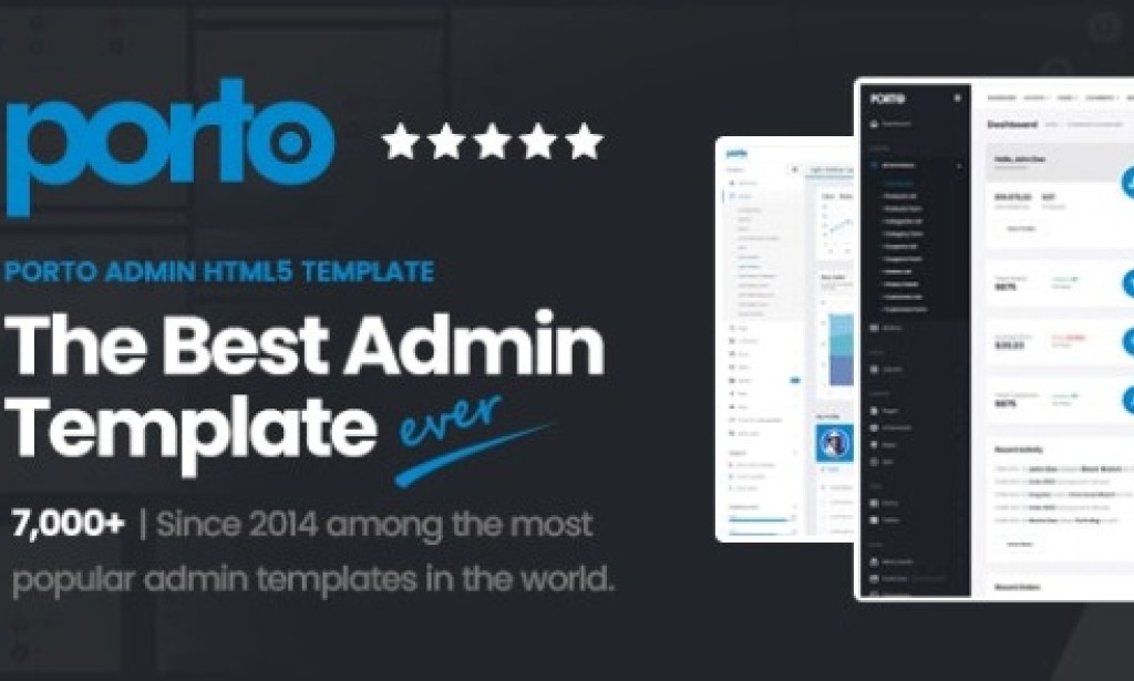 Porto Admin v4.0.0 – Responsive HTML5 Template