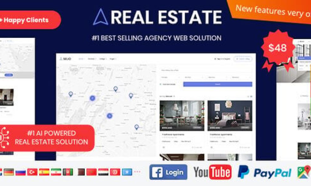 Real Estate Agency Portal v1.7.7 Nulled – PHP Script