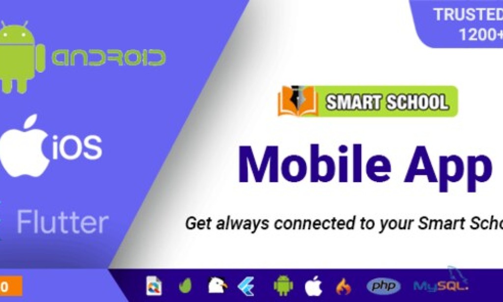 Smart School Mobile App v5.0 – Android, iOS, Flutter App Source