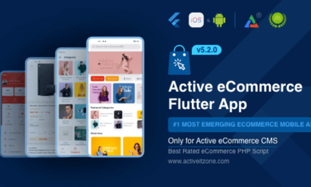 Active eCommerce Flutter App v5.6.0 – Source Code