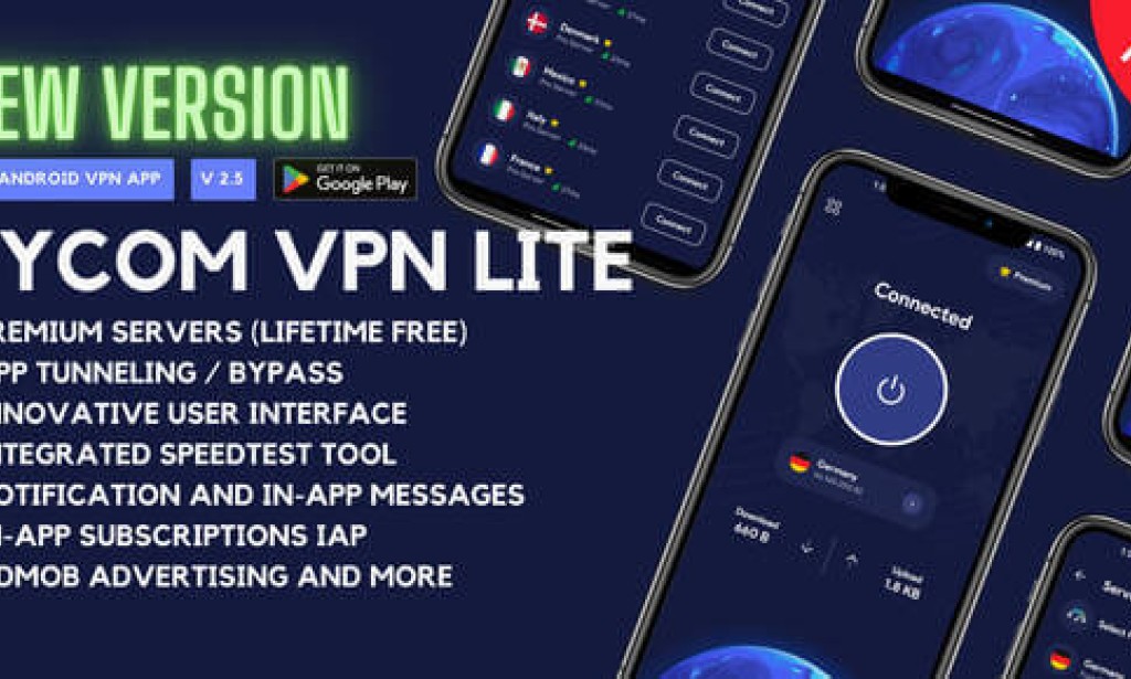 Bycom VPN v2.5 – Secure and Private Android VPN App Source