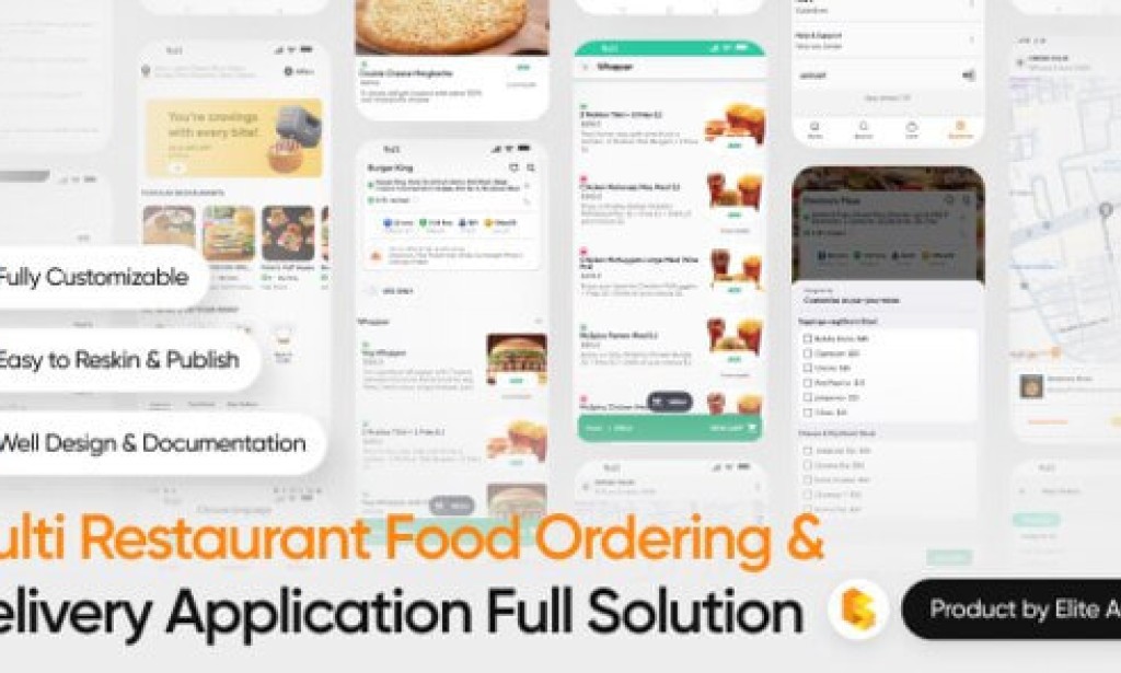 Eatggy v2.0 – Multi Restaurant Food Ordering & Delivery Application | Restaurant Management App Source