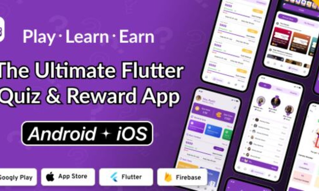 DTQuiz v1.3 – Flutter Online Quiz & Earn App, Trivia Game with Rewards, Android & iOS, Admin Panel App Source