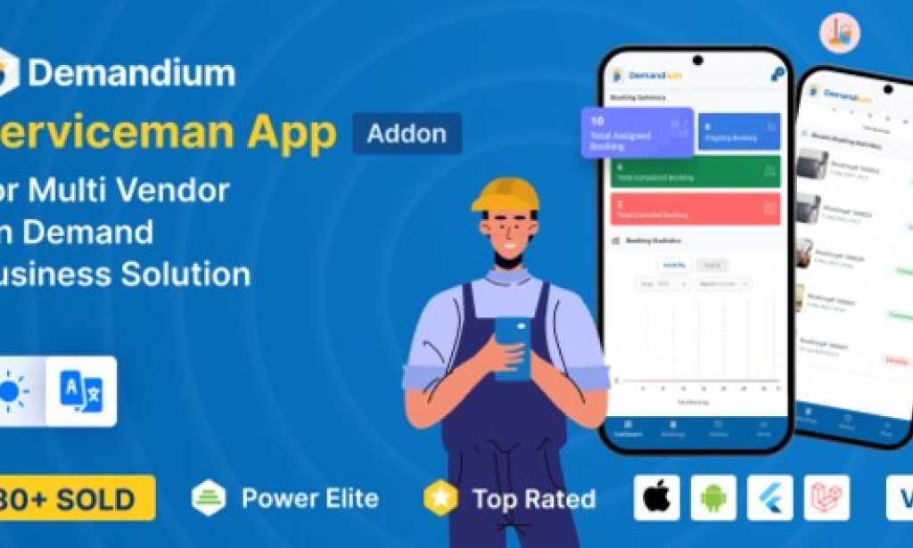 Demandium v3.6 – Service Man App Source