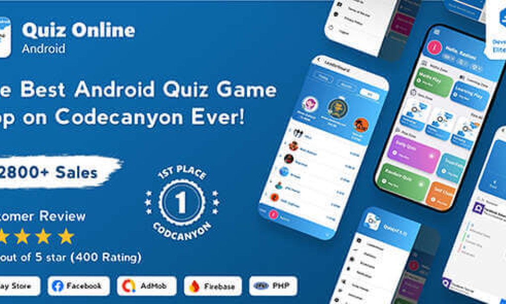 Quiz Online v7.1.6 Nulled – Trivia Quiz, Android Quiz Game + Admin Panel Source