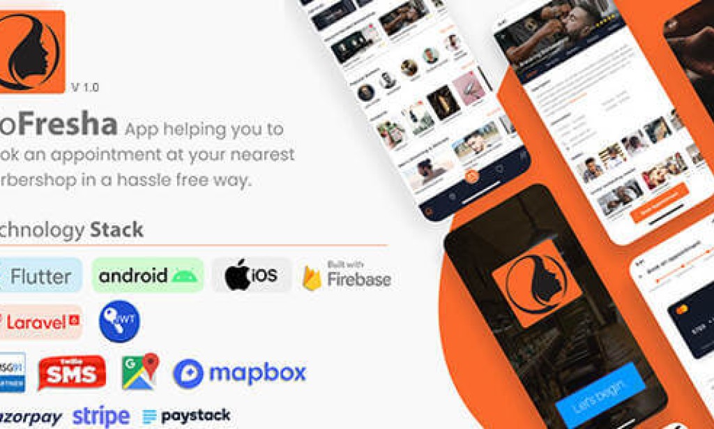 GoFresha v2.0.0 – Salon, Spa, Massage Appointment Flutter App with Admin Panel Source