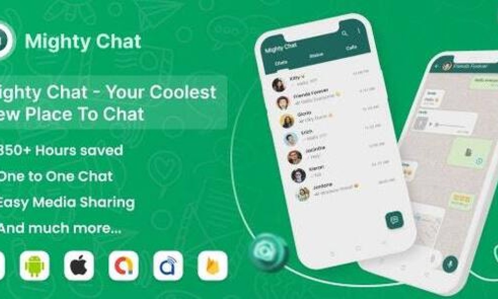 MightyChat (12 Dec 2025) – Chat App with Firebase Backend + Agora.io Source
