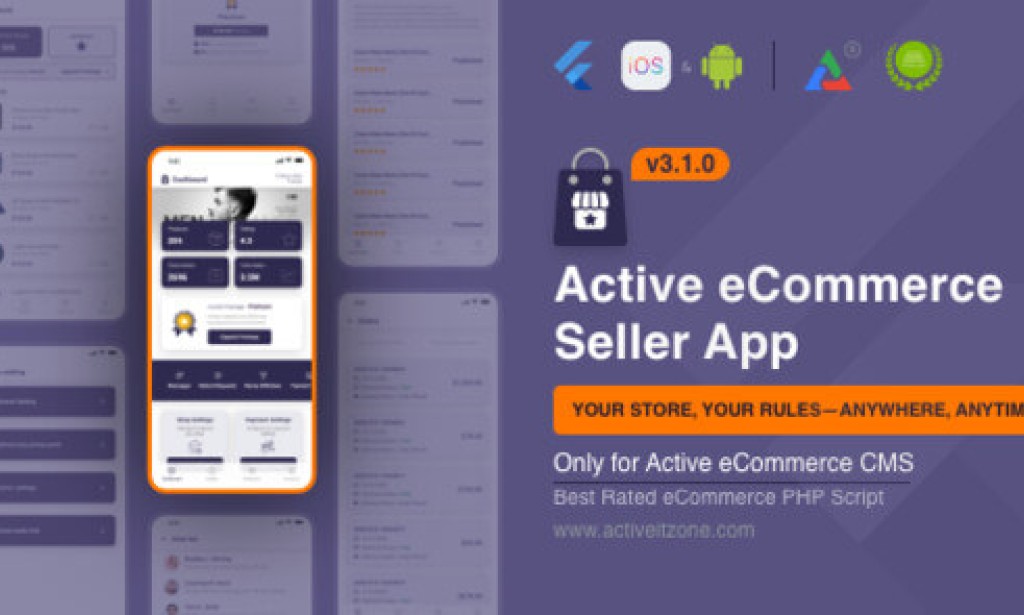 Active eCommerce Seller App v3.1.0 – Source Code