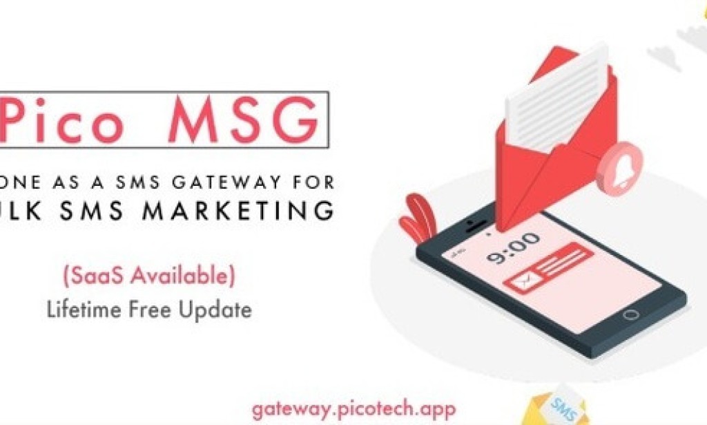 PicoMSG v1.6 Nulled – Phone As an SMS Gateway for Bulk SMS Marketing