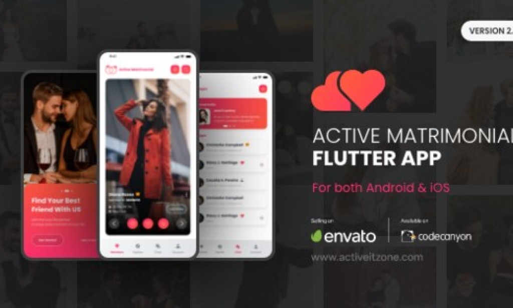 Active Matrimonial Flutter App v2.5 – Source Code