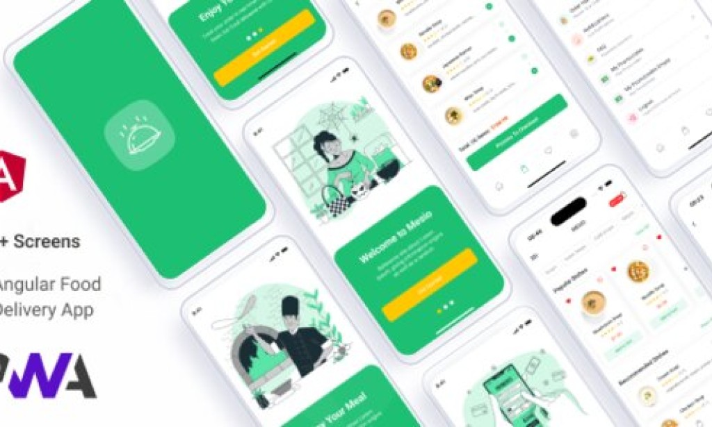 Mesio v1.0 – Food Delivery App (Payload CMS + Angular PWA) Source