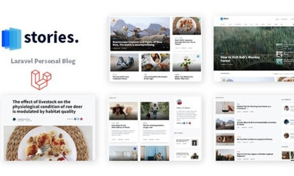 Stories v1.37.4 Nulled – Laravel Creative Multilingual Blog PHP Script