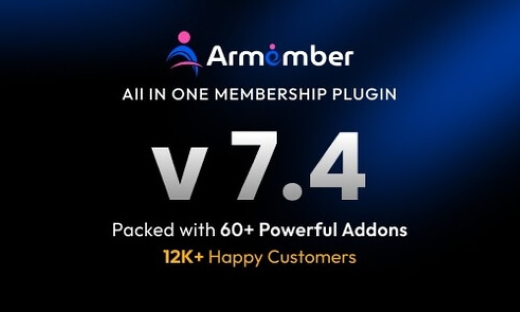 ARMember v7.4 – WordPress Membership Plugin + Addons