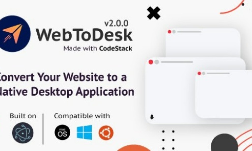 WebToDesk v2.0 – Convert Your Website to a Native Desktop Application Free