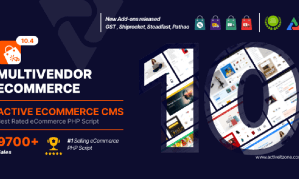 Active eCommerce CMS v10.5.1 Nulled + All Addons