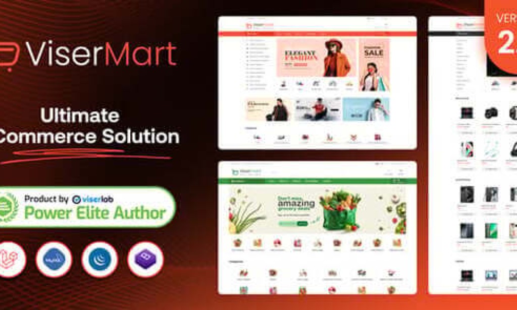 ViserMart v2.3 Nulled – Ecommerce Shopping Platform Script