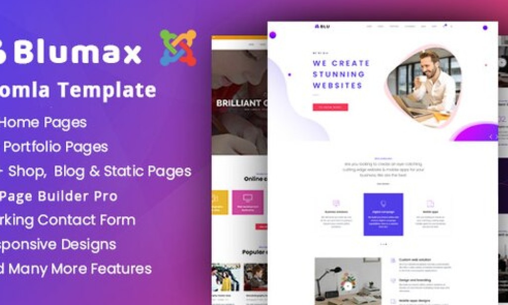 Blumax (15 July 2025) – Multipurpose Responsive Joomla Template