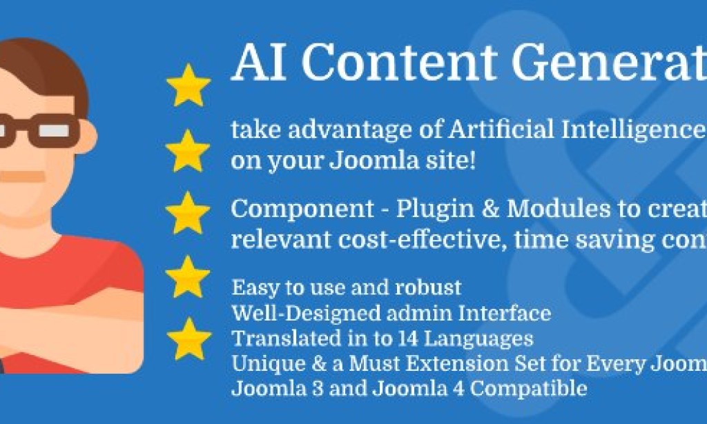 AI Content Generator v1.2.0 – Joomla Extension