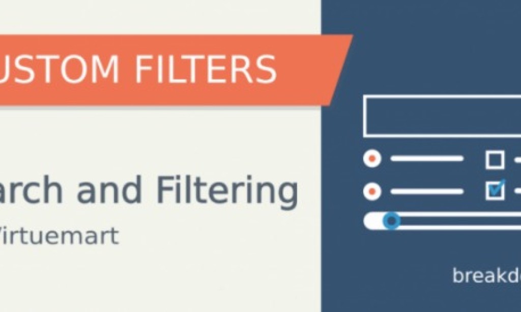 Custom Filters Pro v2.14.2 – Joomla Extension